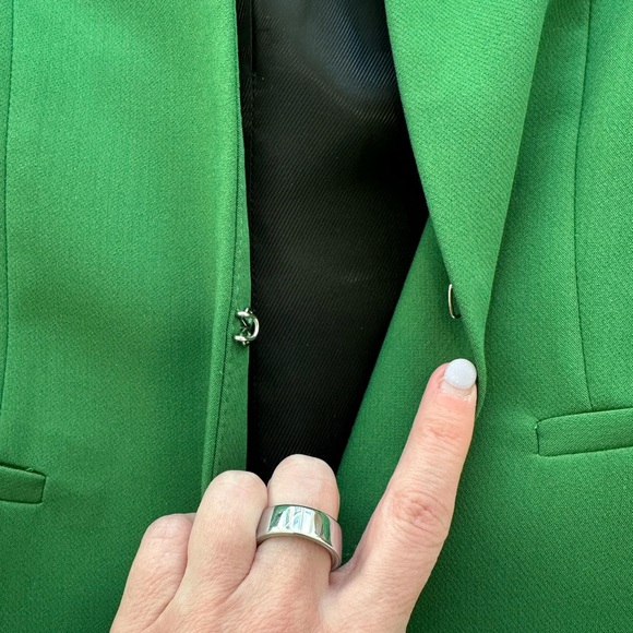 Zara Vibrant Green Women’s Blazer - Picture 4 of 9
